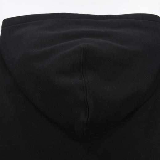 LW 宽帽绳 黑色连帽卫衣/帽衫外套 Z-6012 商品图10
