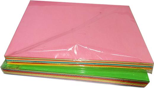 A4彩色纸10色混一包80g250张 180g100张 商品图2