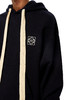 LW 宽帽绳 黑色连帽卫衣/帽衫外套 Z-6012 商品缩略图3