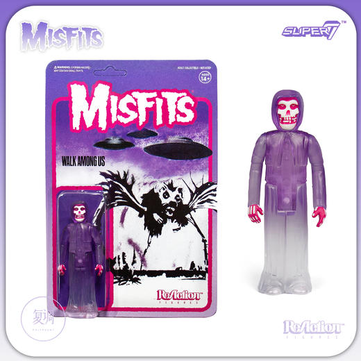 Super7 Misfits Fiend Walk Among Us 复古 挂卡 潮玩 摆件 商品图4