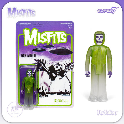 Super7 Misfits Fiend Walk Among Us 复古 挂卡 潮玩 摆件 商品图3