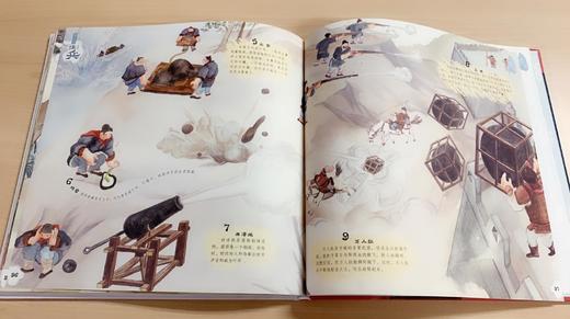 【精装版】天工开物 给孩子的中国古代科技百科全书 3岁+ 100多张手绘插图150多个情景200多种制作工具300多步骤 商品图5