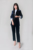 前系带撞色翻领西服套装 商品缩略图1