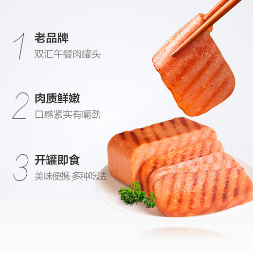 双汇午餐猪肉风味罐头340g 商品图1