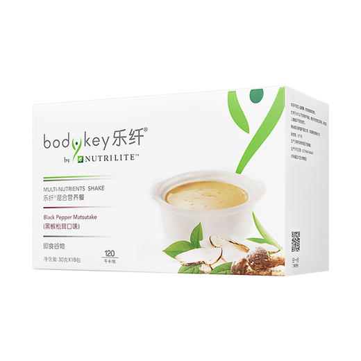 纽崔莱乐纤®混合营养餐（黑椒松茸口味）/含15种营养素和膳食成分/低能量高营养随时代餐 商品图2