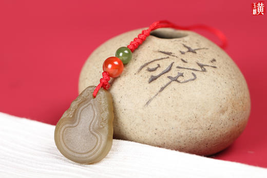 和田糖玉【葫芦】挂坠 赠证书 商品图2