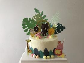 狮子家-轻松熊生日蛋糕 纪念日蛋糕 聚会 仪式感必备