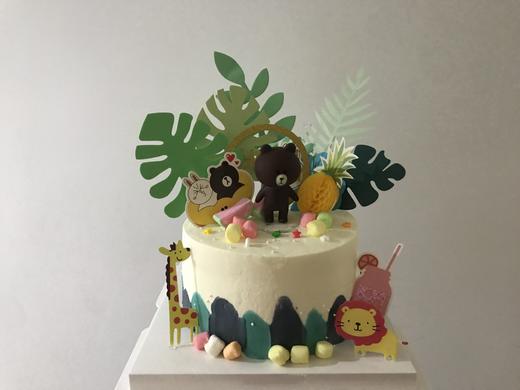 狮子家-轻松熊生日蛋糕 纪念日蛋糕 聚会 仪式感必备 商品图0