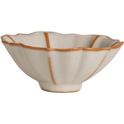 仿古陶瓷汝窑茶具小茶杯纯手工主人杯品茗杯单杯开片可养冰裂正品 商品图3