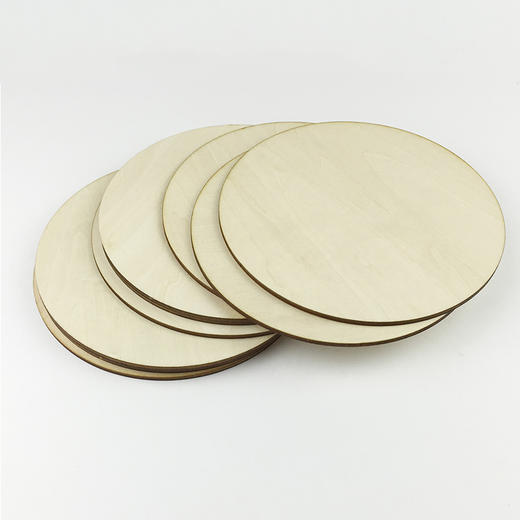 【上手】DIY手工圆木片 商品图1