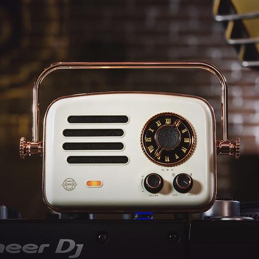 猫王旅行者2号智能收音机蓝牙音箱mwr