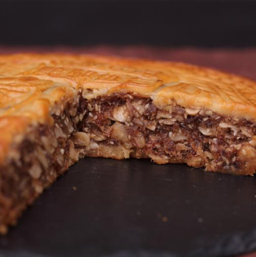 海龙阁月饼伍仁金腿4斤五仁月饼礼盒装 中秋大月饼 （2000克*1只） 商品图2