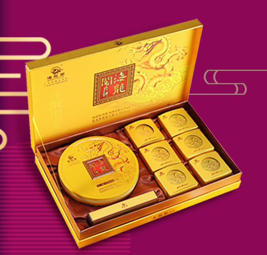 海龙阁 阁色天香月饼礼盒 中秋月饼手工月饼月饼礼盒中秋送礼 阁色天香月饼礼盒 商品图0