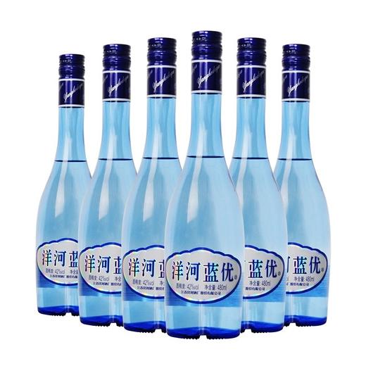 洋河蓝优42度浓香型白酒480ml 商品图3