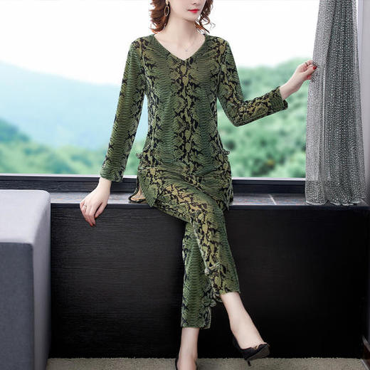 AHM-ymy7970新款韩版洋气减龄套装 商品图2