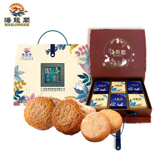 海龙阁 龙月臻品礼盒 中秋月饼手工月饼月饼礼盒中秋送礼 龙月臻品礼盒 商品图3