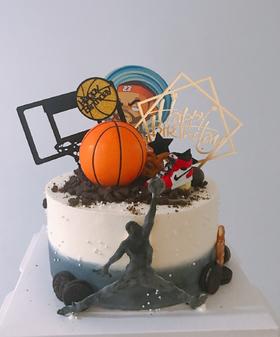 狮子家-经典篮球NBA生日蛋糕 纪念日蛋糕 聚会 仪式感必备
