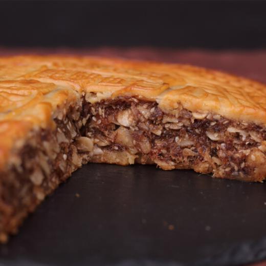 海龙阁月饼伍仁金腿3斤五仁月饼礼盒装 （1500克*1只） 商品图3