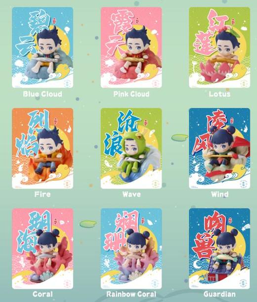 【盲盒】非人哉-发呆哪吒盲盒 商品图1