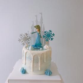 狮子家-冰雪奇缘生日蛋糕 纪念日蛋糕 聚会 仪式感必备