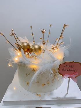 狮子家-ins风少女心生日蛋糕 求婚纪念日蛋糕 聚会 仪式感必备