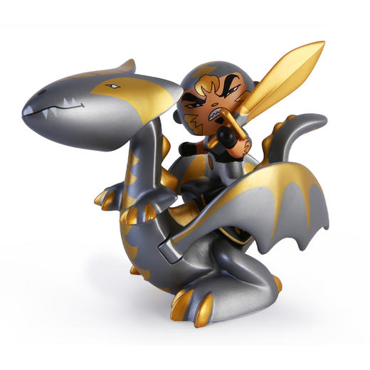 法国djeco骑士公仔手办潮玩桌面摆件可爱礼物收藏男孩玩具新品 商品图2