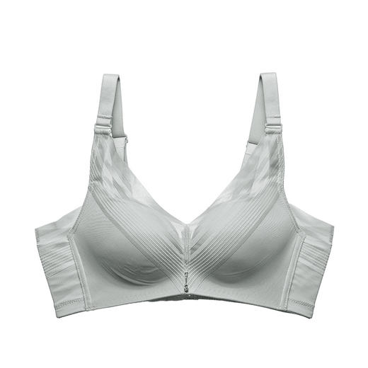 雅黛丽夏季内衣女薄款无钢圈内衣女士网纱聚拢调整型文胸DYW0694 商品图1