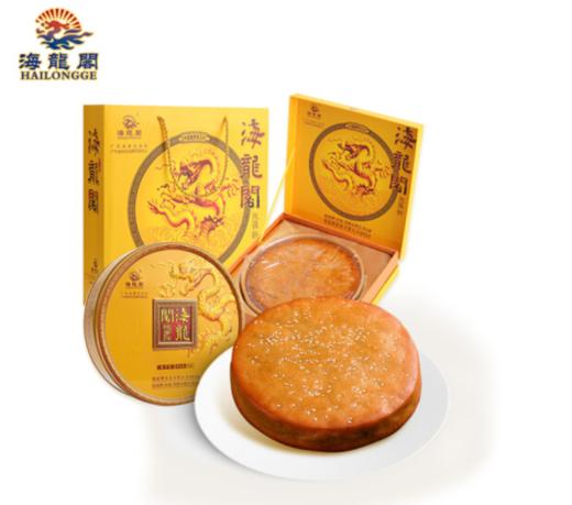 海龙阁  椰丝 金腿散装多口味广式手工特产 拖罗饼手提篮4只装 商品图4