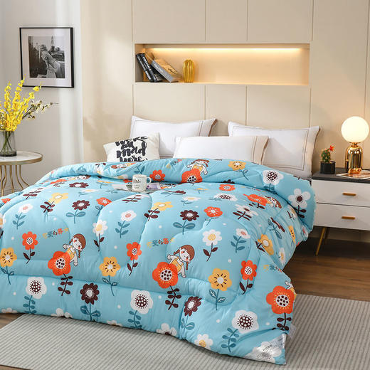 冬被加厚被子被芯棉被单双人学生宿舍被褥太空被春秋被夏季空调被 商品图5