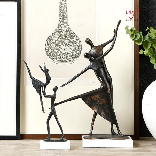 铜双人舞饰品摆件 商品图1