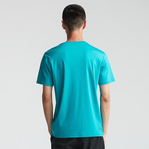 卡尔美夏季新款运动综合训练棉质T恤亲肤上衣男休闲短袖 商品图2