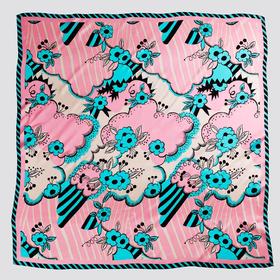 【市集专拍链接】桑蚕丝素绉缎大方巾 （出口日本）