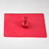 亚信印章专用胶垫橡胶印章垫红色长方形胶垫 财务会计办公用品 商品缩略图0