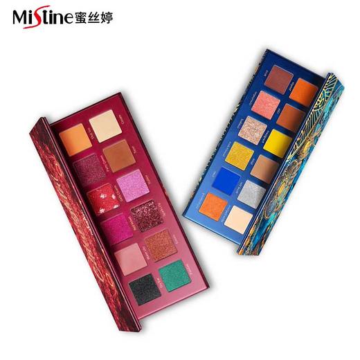 泰国Mistine蜜丝婷城市印象十二色眼影粉盘 商品图0