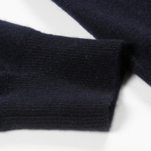 METTE羊绒世家2020秋冬新品男V领100%山羊绒衫时尚鸡心领针织毛衣 商品图7