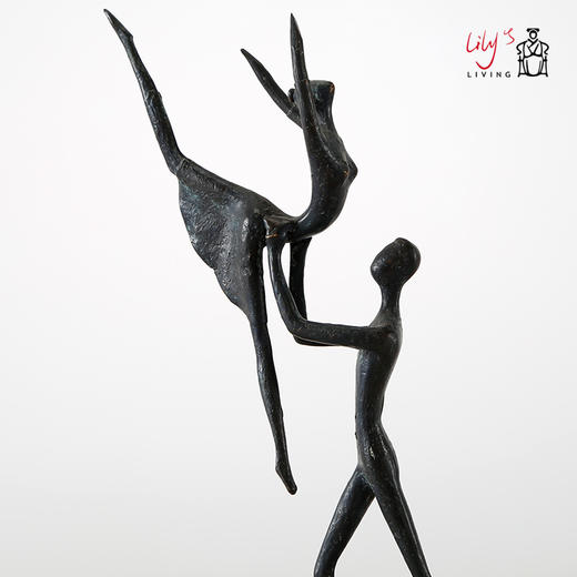 铜双人舞饰品摆件 商品图3