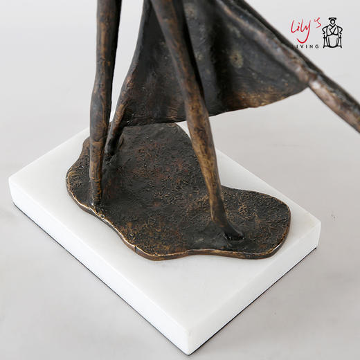 铜双人舞饰品摆件 商品图4