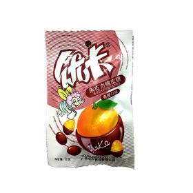 优卡朱古力橡皮糖16g