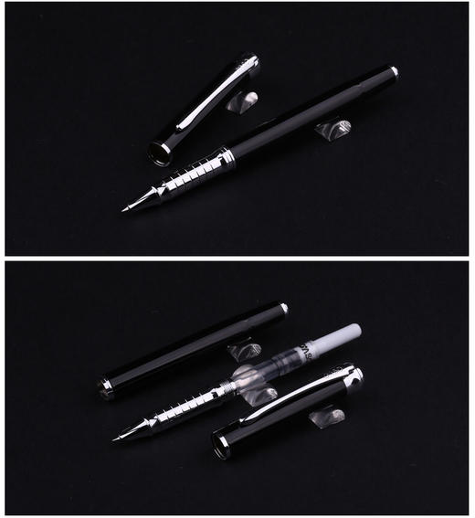 毕加索旗下优尚钢笔金属钢笔S112智颖财务笔/特细学生练字办公 男女式商务笔 商品图2