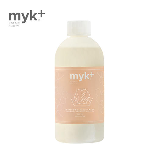 洣洣myk+进口真丝羊毛洗衣液内衣衣物羊绒桑蚕丝专用防缩水洗涤剂 商品图1