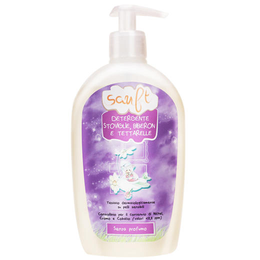 适安赋进口婴儿奶瓶宝宝餐具清洗剂500ml玩具清洁剂植萃精华 商品图1