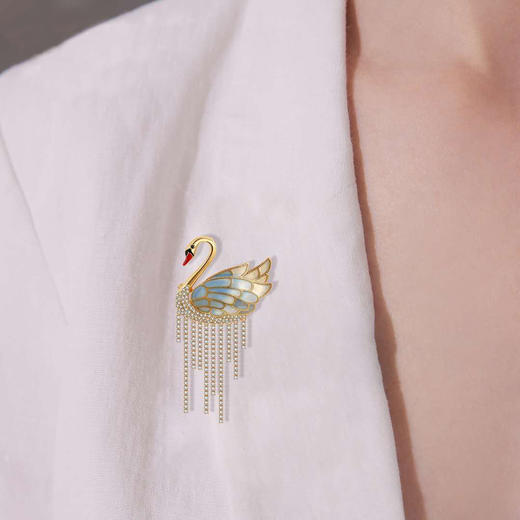 《一生所爱 蓝调芭蕾》限量胸针珍藏礼盒（赠送“玫瑰”系列定制邮票） 商品图1