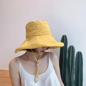 韩国百搭大沿帽