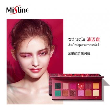 泰国Mistine蜜丝婷城市印象十二色眼影粉盘 商品图2