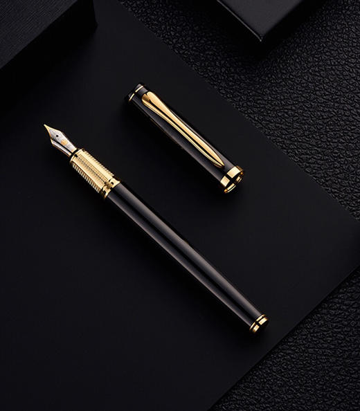 hero英雄钢笔官方正品 高级商务9201爱奇铱金钢笔 0.5mm大明尖墨水笔礼品笔 商务成人男女孩高档硬笔书法笔练字专用 商品图0