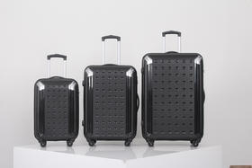 银座 简约PP箱拉链箱28寸商务休闲旅行箱拉杆箱P-7005