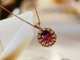 1F南洋恒信碧玺吊坠