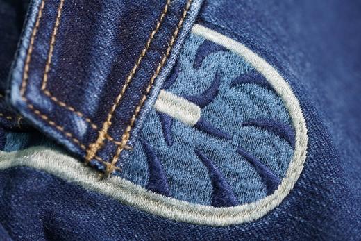 B.A.P  鲨鱼W.G.M系列  重水洗 牛仔丹宁夹克外套 WT241 商品图5