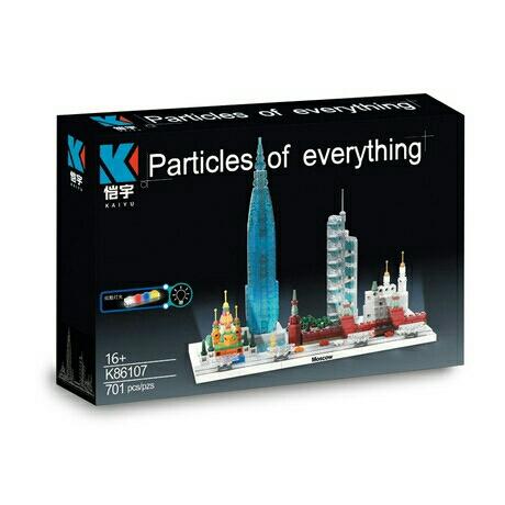 新品恺宇K86106武汉天际线建筑模型灯光街景创意拼装益智积木玩具 商品图4