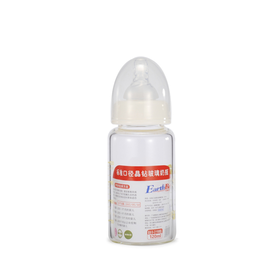 大地宝贝标准口径晶钻玻璃奶瓶120ML\ DA001#